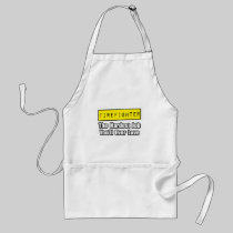 Firefighter...Hardest Job You'll Ever Love Aprons