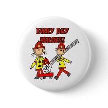 Firefighter Heroes buttons by stick_figures Firefighter Heroes buttons