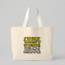 Firefighter In Dictionary...My Picture Canvas Bag