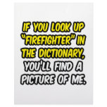 Firefighter In Dictionary...My Picture Customized Letterhead
