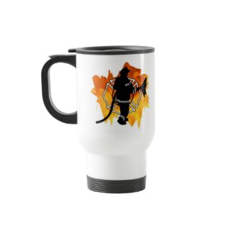 Firefighter IN Flames mug