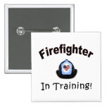 Firefighter In Training Buttons