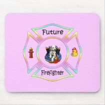 Firefighter Kids mousepads by bonfirefirefighters Firefighter Kids mousepads