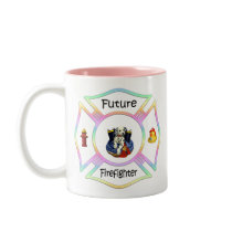 Firefighter Kids mugs by bonfirefirefighters Firefighter Kids mugs