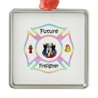Firefighter Kids ornament