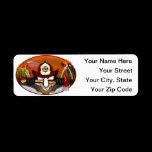 Firefighter Kilroy Address Label labels