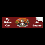 Firefighter Kilroy Bumper Sticker bumper stickers