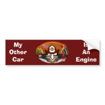 Firefighter Kilroy Bumper Sticker bumper stickers