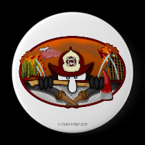 Firefighter Kilroy Button