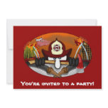 Firefighter Kilroy Invitations