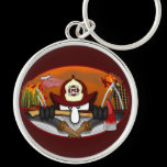Firefighter Kilroy Keychain keychains