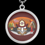 Firefighter Kilroy Necklace