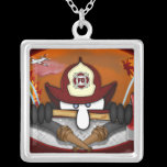 Firefighter Kilroy Necklace necklaces