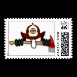 Firefighter Kilroy Postage postage