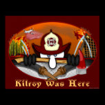 Firefighter Kilroy Poster 1 posters
