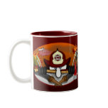 Firefighter Kilroy Red Mug