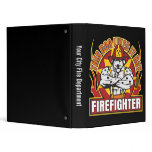 Firefighter Likes it Hot binders