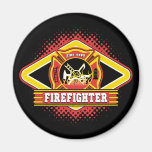 Firefighter Logo Fridge Magnet