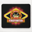 Firefighter Logo mousepads by FireFighters Firefighter Logo mousepads
