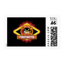 Firefighter Logo postage by FireFighters Firefighter Logo postage