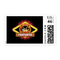 Firefighter Logo postage