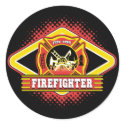 Firefighter Logo stickers