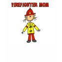 Firefighter Mom t-shirts