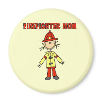 Firefighter Mom Tshirts and Gifts magnets
