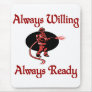 Firefighter Mouse Pad.