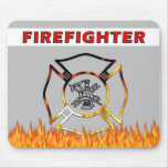 Firefighter Mouse Pads