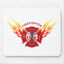 Firefighter Mousepad