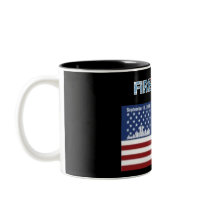 Firefighter Mug With Patriotic 9/11 Theme