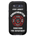 Firefighter Name Template Samsung Galaxy SIII Covers