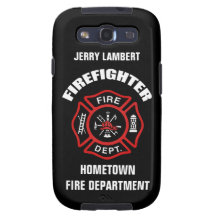 Firefighter Name Template Samsung Galaxy SIII Covers
