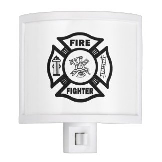 Firefighter Night Lights Personalized