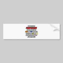 Firefighter .. OMG WTF LOL Bumper Sticker