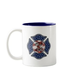 Firefighter Patriotic mug