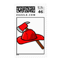 Firefighter Postage Stamps