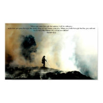 Firefighter Poster - Isaiah 43:2 posters by FireWives Firefighter Poster - Isaiah 43:2 posters