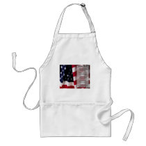 firefighter prayer black print aprons