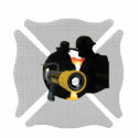 Firefighter Rescue Maltese Cross t-shirts