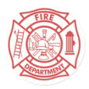 Firefighter Scramble stickers