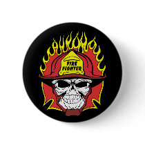 Firefighter Skull buttons by FireFighters Firefighter Skull buttons