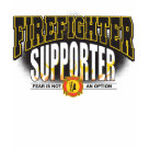 ladies_casual_tshirt - We salute our firefighting heroes all over the world with this special firefighter shirt.: Sizes s,m,l,xl Available colors: black