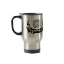 Firefighter Tattoo Graphic Travel Mug by bonfirefirefighters Firefighter Tattoo Graphic Travel Mug