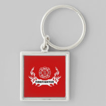Firefighter Tattoo keychains