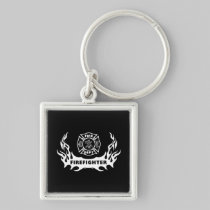Firefighter Tattoo keychains