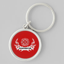 Firefighter Tattoo keychains