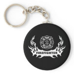 Firefighter Tattoo Keychains
