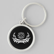 Firefighter Tattoo keychains